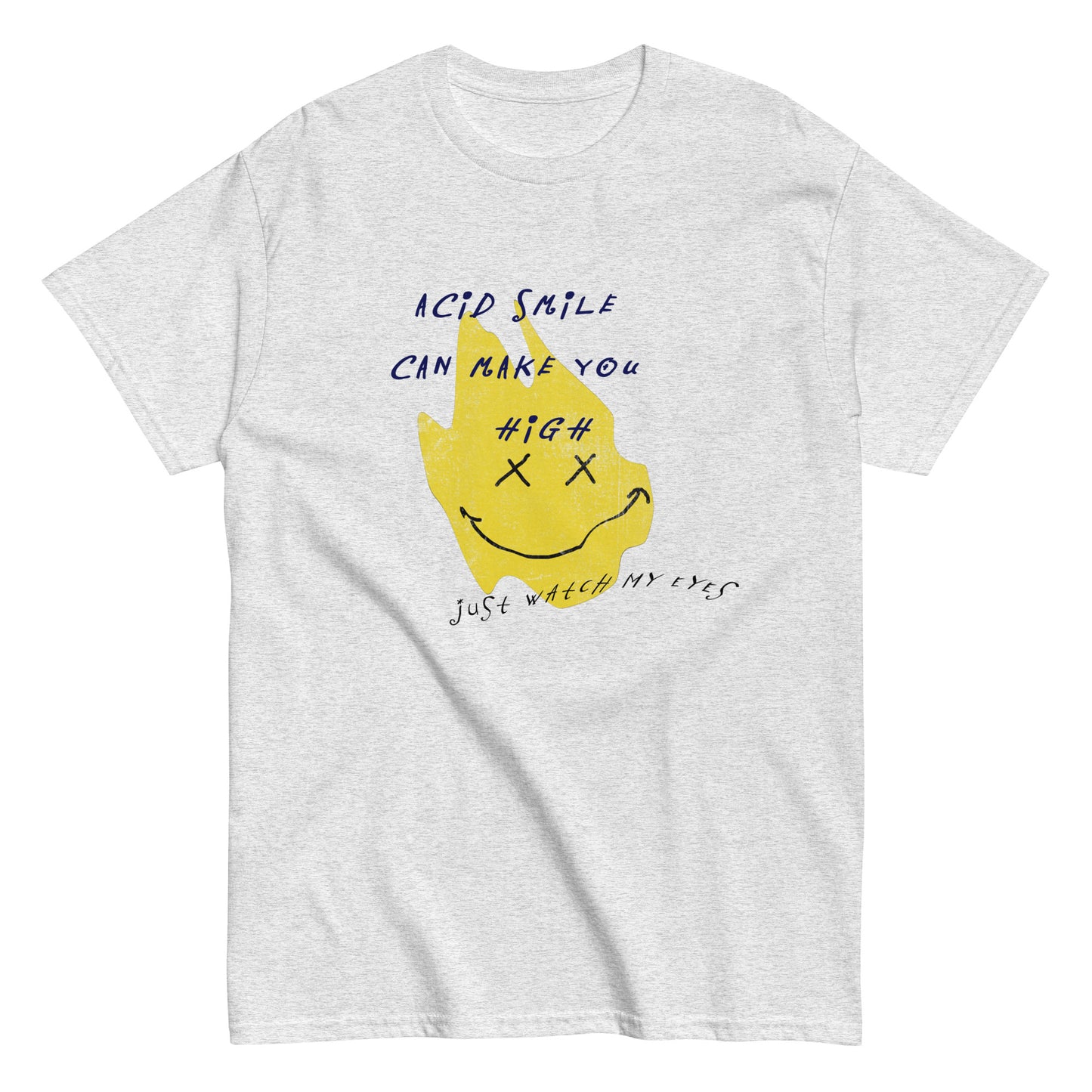 Men's classic T-shirt | Acid Smile Design