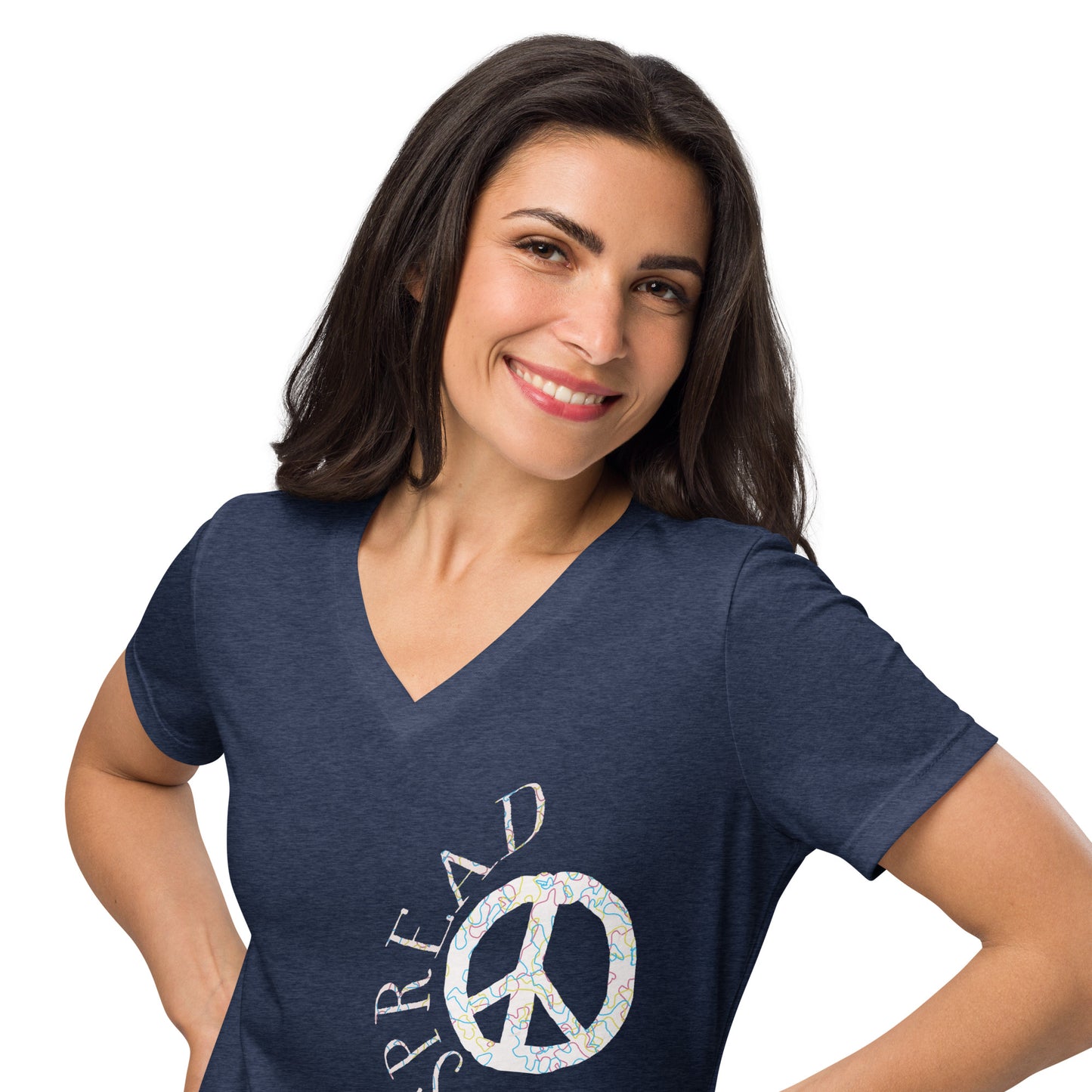 Women’s relaxed v-neck t-shirt