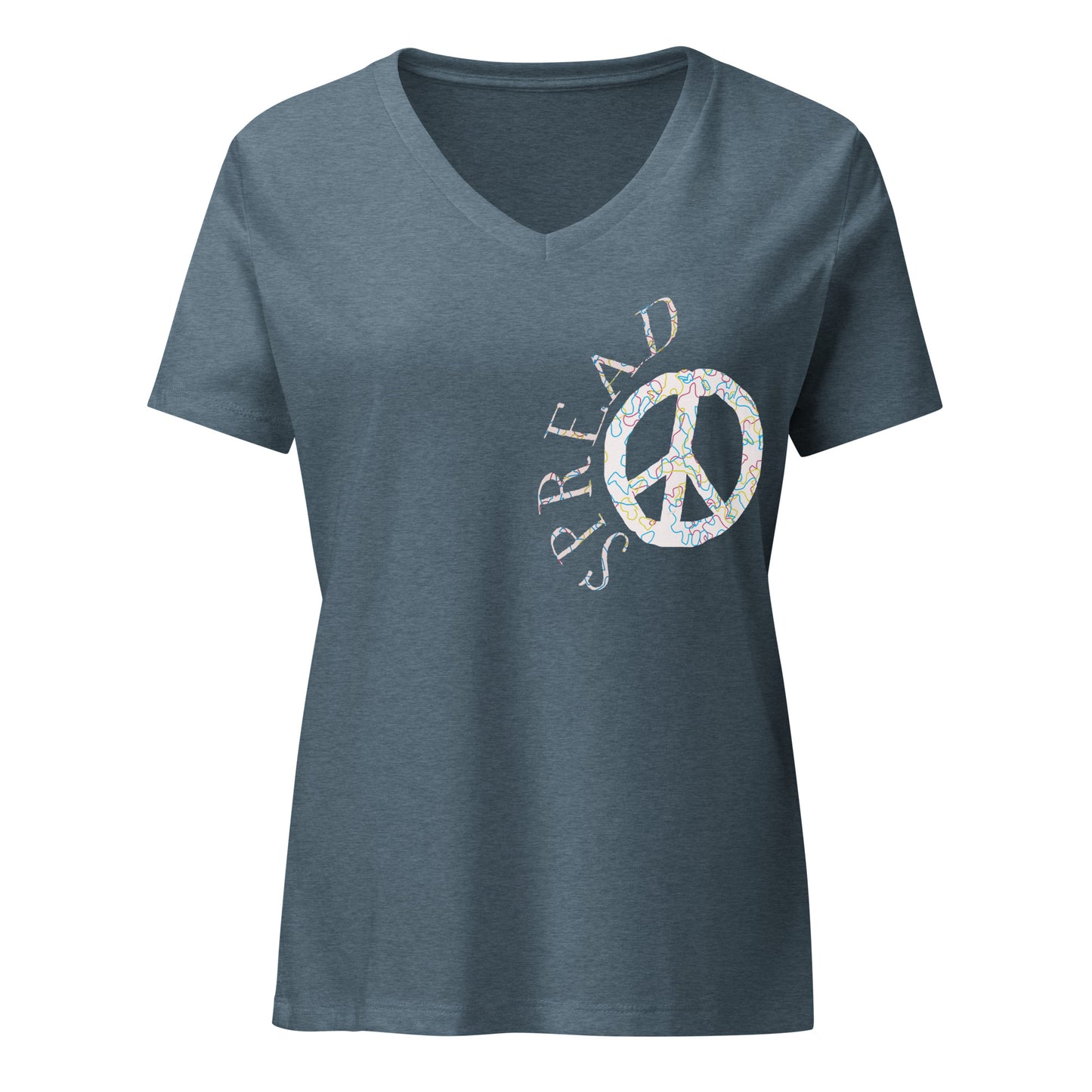 Women’s relaxed v-neck t-shirt