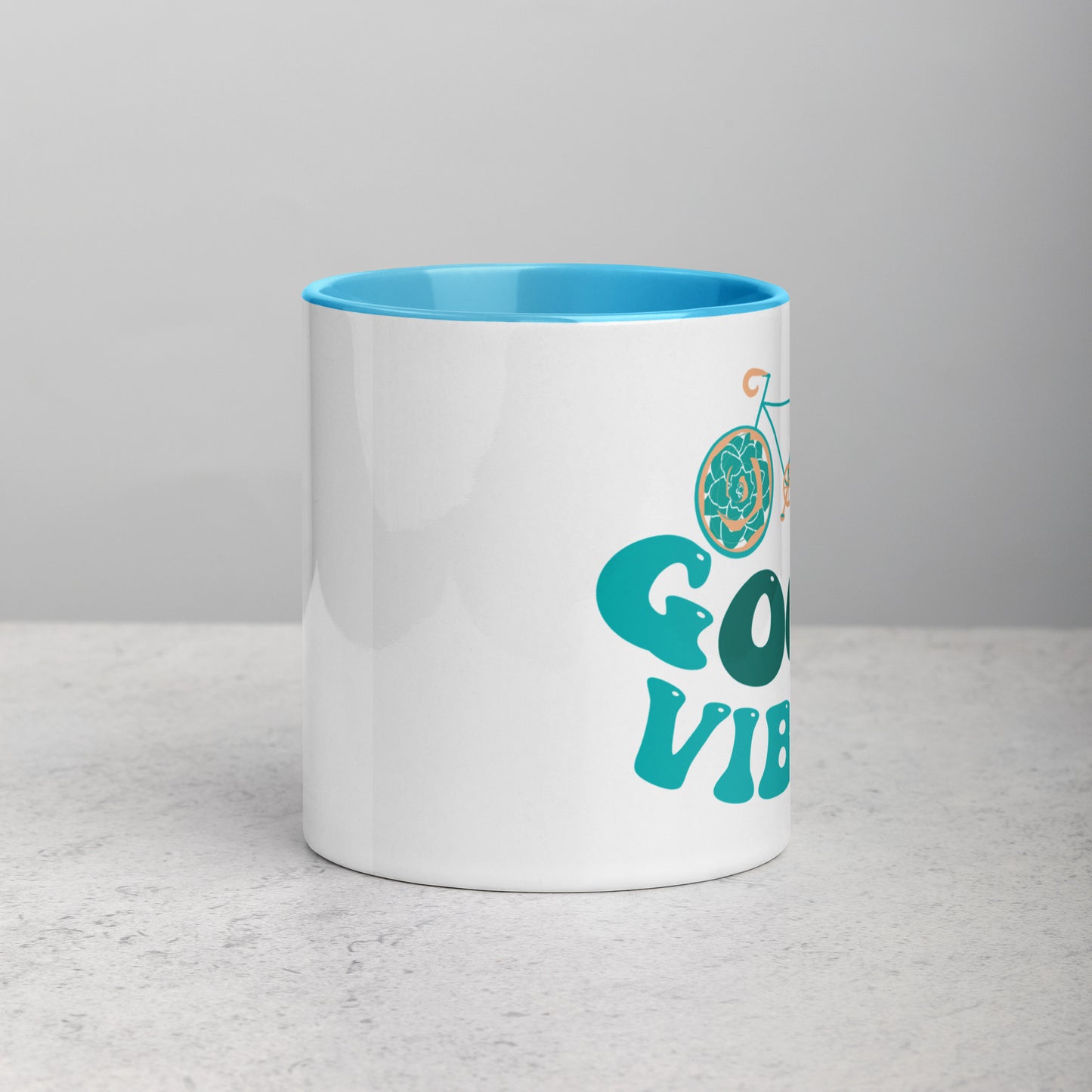 Mug with Color Inside | Ceramic Mug