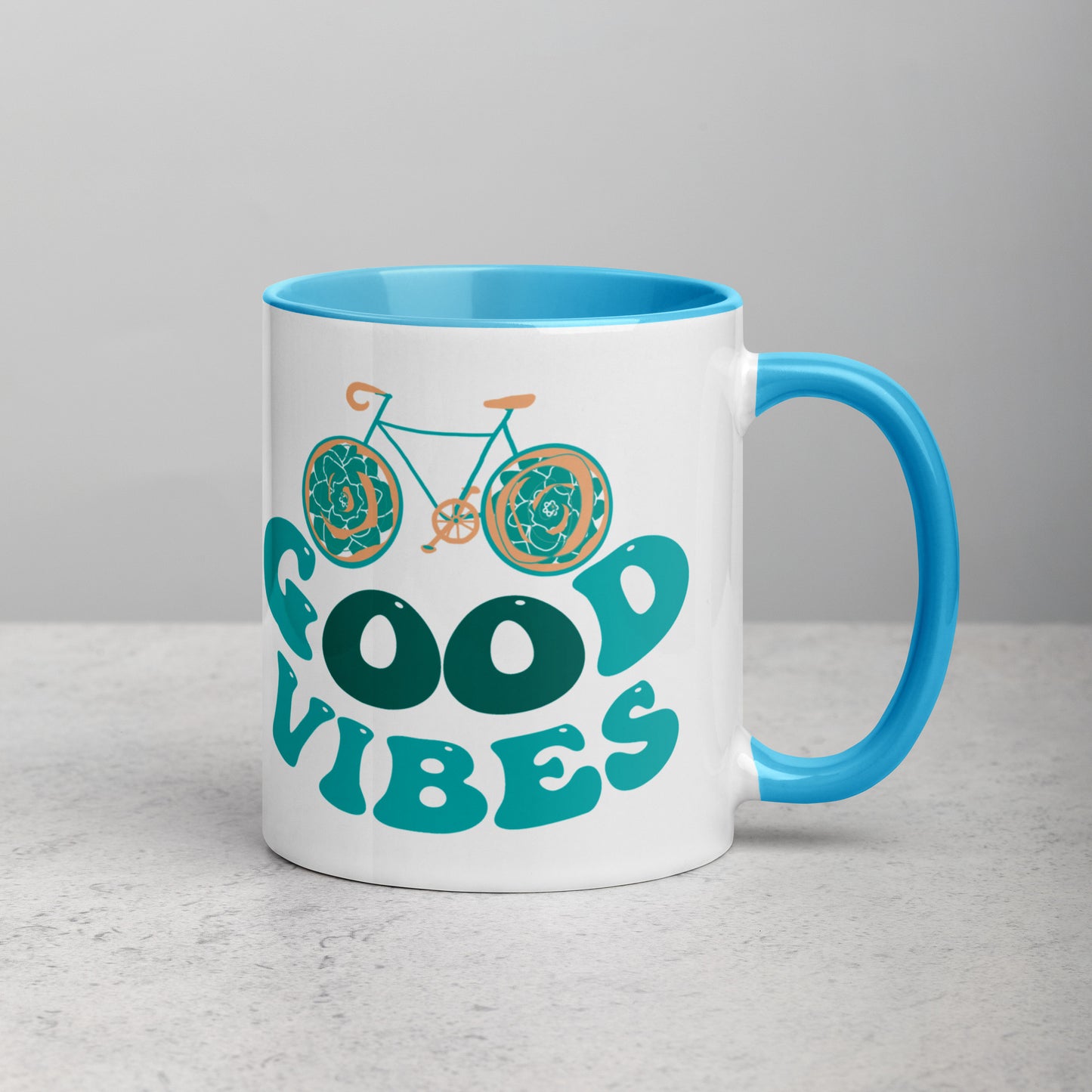 Mug with Color Inside | Ceramic Mug