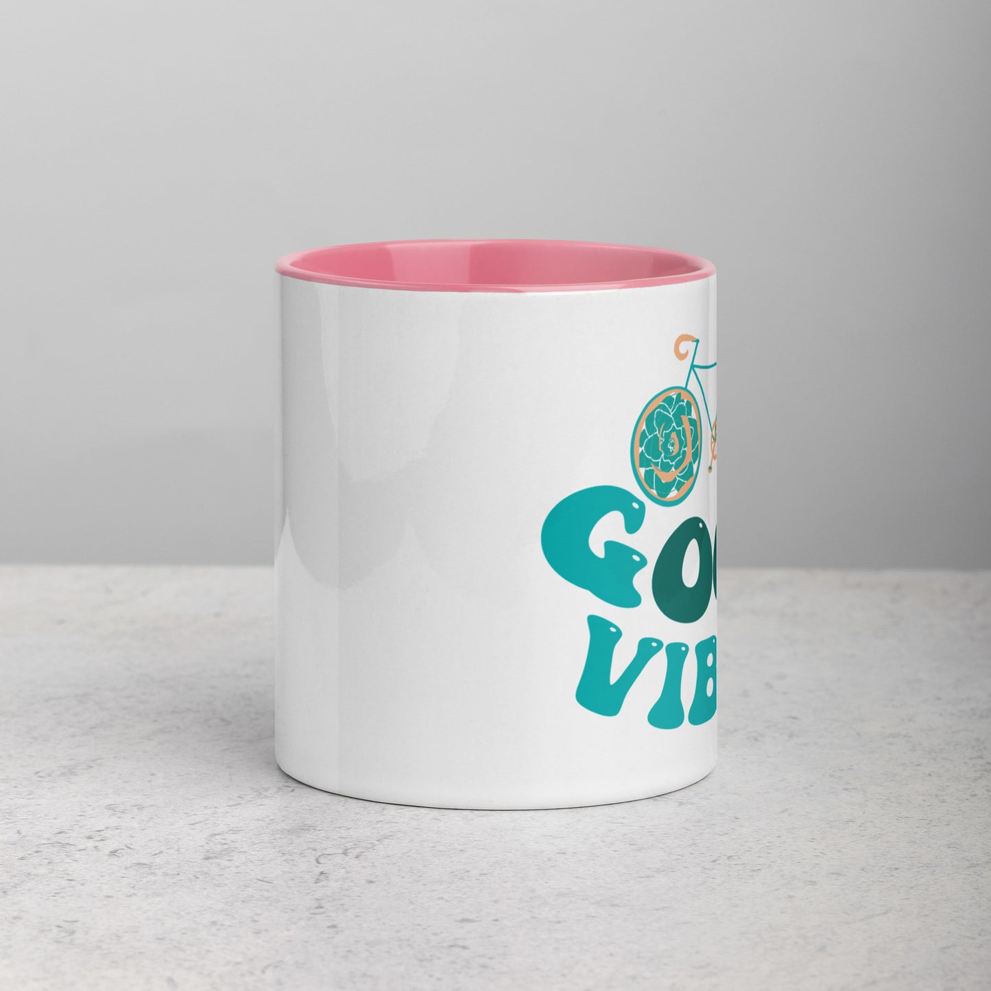 Mug with Color Inside | Ceramic Mug