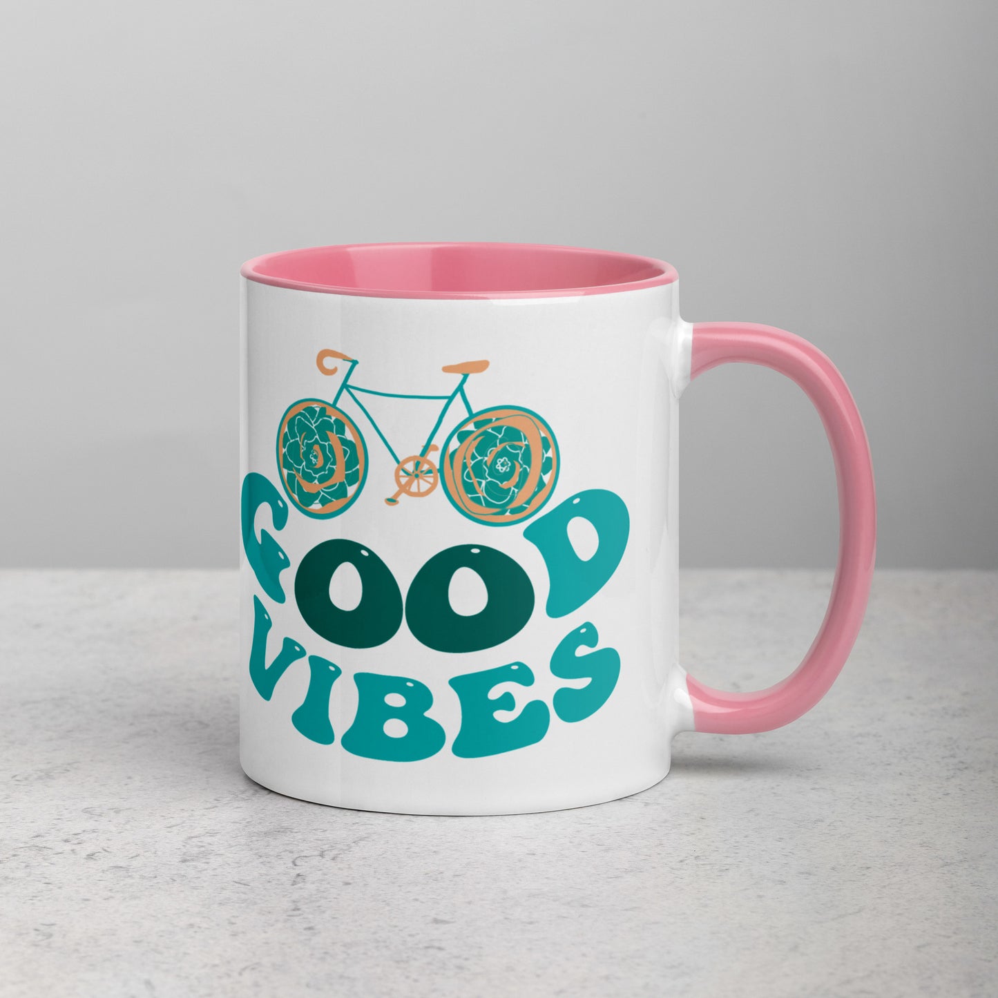 Mug with Color Inside | Ceramic Mug