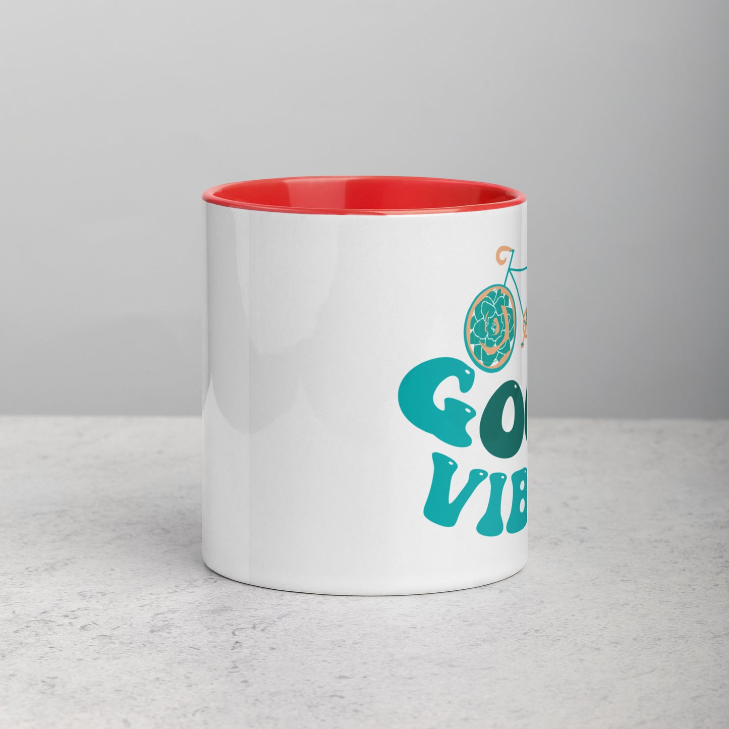 Mug with Color Inside | Ceramic Mug