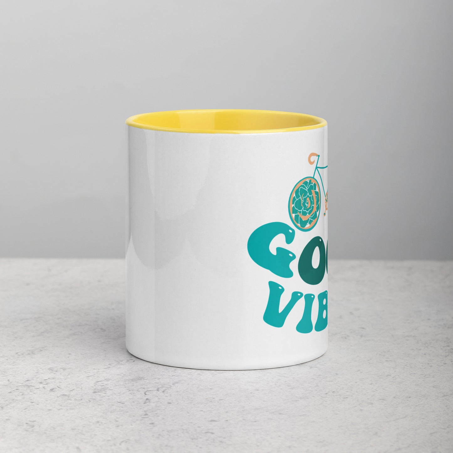 Mug with Color Inside | Ceramic Mug