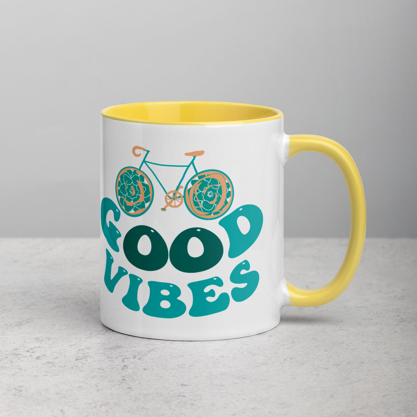 Mug with Color Inside | Ceramic Mug